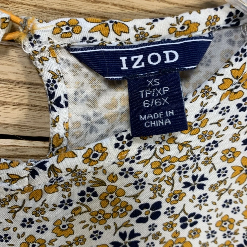 Kids Izod Blouse Size 6 / 6x XS